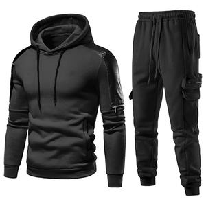 Jersey unisex chándal a prueba de viento transpirable moda estampado lavado sólido para hombres de talla grande Material de nailon con capucha para primavera - Product Image 2