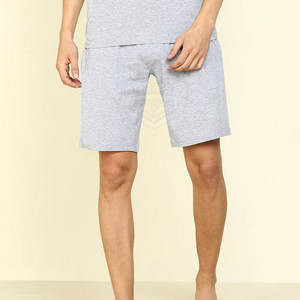 Conjunto de Pantalones Cortos Deportivos de Verano para Hombre, Estilo Urbano, Transpirables, de Secado Rápido, Color Sólido, Talla Grande, 100% Algodón - Product Image 6