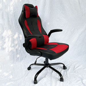 เก้าอี้เกมมิ่ง RC66 สีแดง-ดำ พร้อมแขนพับได้-SFGC013 (หนัง PU) - Product Image 2