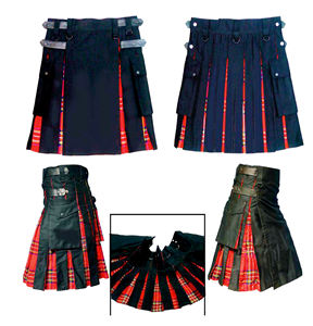 Kilt hybride-Kilt hybride en coton tartan - Product Image 1