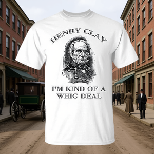 Camiseta del Partido Whig de Henry Clay, diseño histórico de política estadounidense - Product Image 3
