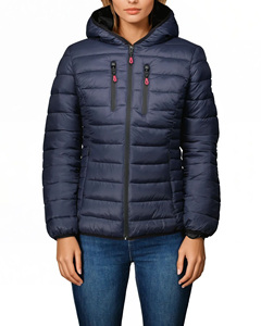 เสื้อแจ็กเก็ตมีซิปน้ำหนักเบามีซิปสำหรับผู้หญิงเสื้อแจ็กเก็ตสำหรับเดินทางทรงสลิมฟิตมีฉนวนเป็นมิตรกับสิ่งแวดล้อม - Product Image 1