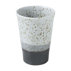 แก้วชาเซรามิก 310 มล. แก้วยูโนมิญี่ปุ่น - สีขาว x สีเทา - Product Image 5