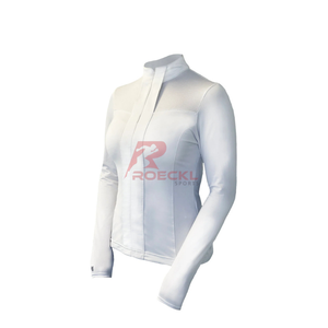 Chemises de spectacle d'équitation confortables, respirantes et durables pour femmes conçues pour les cavaliers actifs, garantissant confiance et flexibilité - Product Image 1