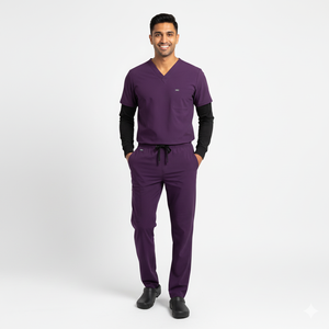 Ensembles de blouses pour hommes Tissu doux et respirant Ajustement confortable Conception médicale professionnelle Idéal pour l'hôpital, la clinique, les médecins, les infirmières - Product Image 3