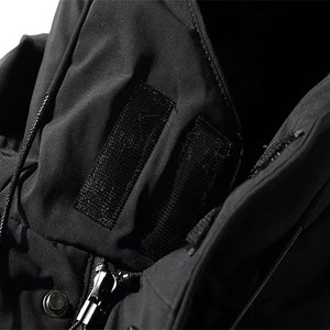 แจ็คเก็ตผ้าแคนวาสลำลองบุนวมมีฮู้ดสำหรับผู้ชายกันลมระบายอากาศได้มีซิปสำหรับใส่เล่นฟุตบอล - Product Image 4