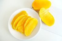 Zacht Gedroogde Mango Natuurlijk Zoet Geen Suiker Tropisch Fruit Snack Zacht Gedroogde Mango Plakjes