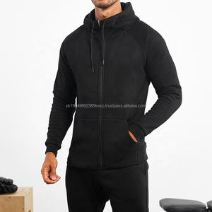 Ensemble de survêtement en molleton pour homme, design tendance, ultra doux, couleur unie, jogging et sweat à capuche - Product Image 4