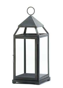 Luxurious Vintage Metal <b>Candle</b> Holder Lantern Galvanized Lokk with New Design Handmade Glass for Home & Outdoor Christmas Decor - Product Image 6