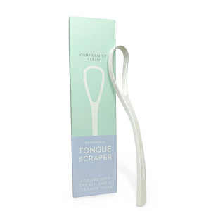 Raspador de Lengua Reutilizable en Forma de U, Antideslizante, de Acero Inoxidable, con Práctica Caja de Almacenamiento, Ideal para Viajes - Product Image 5