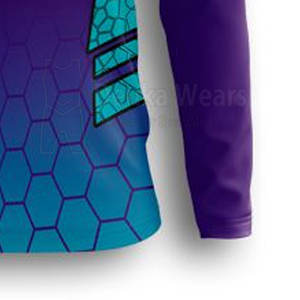 Camiseta de baloncesto con cuello redondo, personalizada con logo sublimado, bajo MOQ, 100% poliéster, para unisex. - Product Image 4