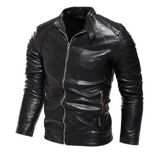 Chaqueta de Cuero Genuino Totalmente Personalizada para Hombre, Nueva Llegada, Talla y Logotipo Personalizados, Chaquetas de Cuero de Invierno de Calidad con Forro de Piel - Product Image 2