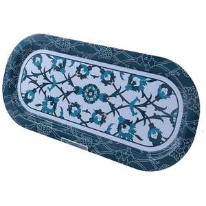 Bandeja Decorativa Rectangular Moderna de 160x350 mm, Elegante Plato para Servir para Cocina, Hecho de Madera, Estilo Turco, Modelo Kontensan EF168T4 - Product Image 2