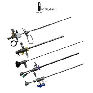 Ensemble d'instruments chirurgicaux manuels de base de vente chaude en acier d'équipement rigide médical de qualité supérieure pour la gynécologie d'hystéroscopie compatible - Product Image 4