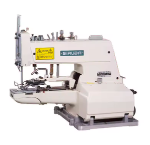 Máquina de Coser Industrial Sirubas PK511-U de Una Sola Aguja para Coser Botones, Nueva y de Calidad, con Mesa y Motor - Product Image 1