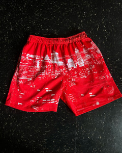 Pantalones cortos para correr de secado rápido ecológicos para hombre con estampado personalizado 2025, pantalones elásticos de Color sólido, fabricantes de ropa atlética - Product Image 4