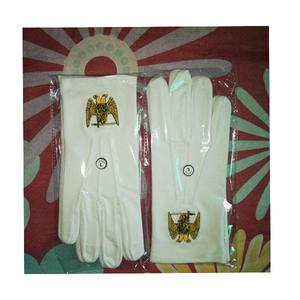 Gants de haute qualité, gants en coton noir, logo personnalisé - Product Image 2