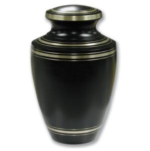 Urnes de crémation pour adultes en laiton au look unique Urnes funéraires en métal de la plus haute qualité avec une belle bande de gravure - Product Image 6