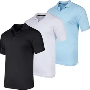 Top Selling Best Quality Polo Half Sleeve Cotton T-shirt in Multi Pack Color with Customized Logo, Size and Design for Men