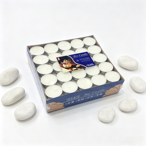 Bougie chauffe-plat en gros, 4 heures de combustion, en cire de paraffine, boîte de 100 pièces pour détaillants de bougies - Product Image 6