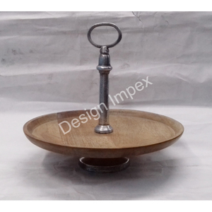 Venta caliente soporte para pasteles fácil portátil y antideslizante Base elegante soporte para pasteles fiestas de cumpleaños uso postre variedades plato - Product Image 3