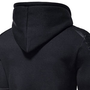 Vêtements de sport d'hiver pour hommes, survêtement à manches longues, coupe classique, 100% coton, respirant, séchage rapide, vêtements de sport - Product Image 6