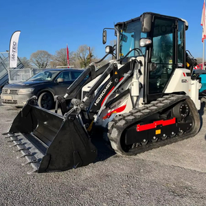 Minicargadora Retroexcavadora Hidromek HMK 62 T con Motor Kubota, Tipo Oruga, Bomba de Caja de Cambios, 1 Año de Garantía en Rodamientos - Product Image 1