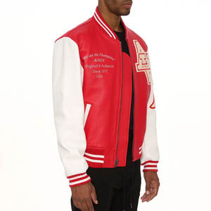 Veste en cuir Avirex pour hommes de haute qualité la plus vendue nouvelle édition vestes en cuir véritable de haute qualité - Product Image 6