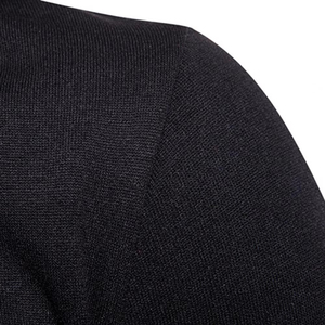 Sudadera con Capucha de Forro Polar para Hombre, 100% Algodón, Cómoda, con Estampado Sólido, Cierre Completo, Cálida, Tallas Grandes, Diseño Liso Teñido de Última Moda - Product Image 5