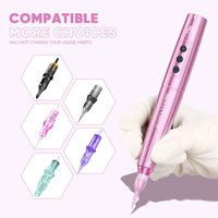 Biomaser TP006 Universele Naaldcartridge Draadloze PMU Pen Rotatie Tattoo Machine voor Wenkbrauw Lip Eyeliner Make-up