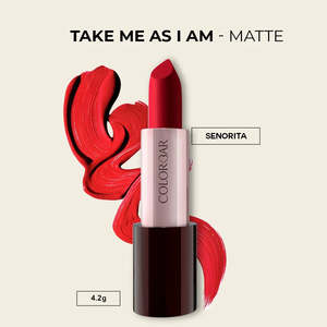 Take Me As I Am Vegan Matte Lipstick-Cruelty-Free Moisturizing Lip Gloss สำหรับการแต่งหน้าเพื่อความงาม - Product Image 1