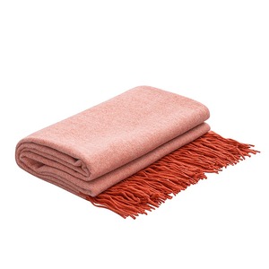 ผ้าห่มขนสัตว์ถักแบบหนาสำหรับฤดูหนาวผ้าหนานุ่มให้ความอบอุ่นและทนทาน - Product Image 3