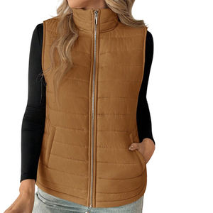 Veste matelassée toutes saisons (hiver/printemps/automne) avec garniture en fourrure, imperméable et respirante, légère, chaude, personnalisable, vêtements d'extérieur pour femmes - Product Image 1