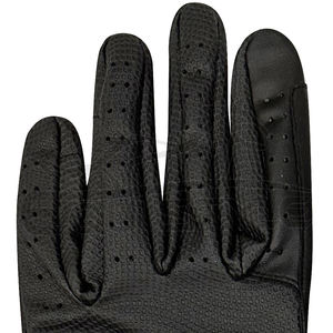 Gants d'équitation en gros personnalisables avec texte, sangle, maille scintillante et cuir PU – Gants de performance pour hommes, vente en gros - Product Image 3