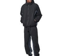Veste coupe-vent personnalisée, veste décontractée d'automne, fermeture éclair, mode, extérieur, légère, coupe-vent, respirante, nylon froissé