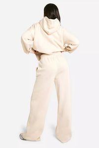 Conjunto de chándales de jersey con capucha y apliques de gran tamaño para mujer personalizado de alta calidad para mujer, chándales informales hechos a medida - Product Image 6