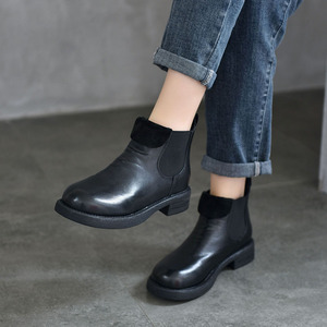 รองเท้าบูทสูงเหนือเข่าแบบมีซิปสำหรับผู้หญิง สวมใส่ง่าย สไตล์ลำลอง - Product Image 3
