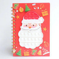 Carnet de composition A5 en gros, format Fidget Journal, reliure spirale, couverture en papier anti-stress pour enfants