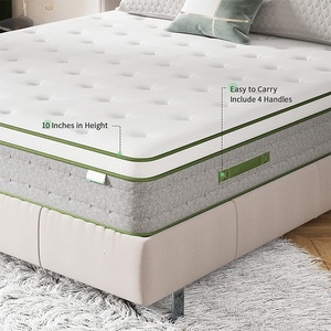 Mật Độ Cao Làm Mát Lai Bộ Nhớ Bọt Nệm Chuyển Đổi Túi Mùa Xuân Cho Đôi Vua Kích Thước Bệnh Viện Sử Dụng Có Thể Tháo Rời Bìa - Product Image 4