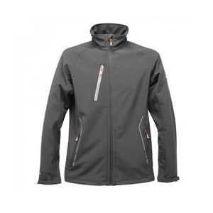 Personnalisable noir extérieur Softshell veste support hiver chaud polaire léger durable haute qualité Logo taille Options - Product Image 2