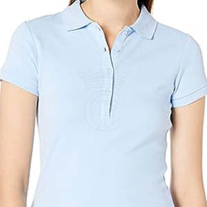 Polos de manga corta de alta calidad para mujer, ropa de calle, polos transpirables Unisex para mujer - Product Image 5