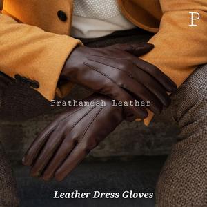 รุ่นลิมิเต็ดอิดิชั่นสำหรับผู้ชาย, ถุงมือหนังสไตล์สวมใส่สบายคุณภาพระดับพรีเมียมเหมาะสำหรับใช้ในชีวิตประจำวัน - Product Image 4