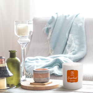 Vela Aromática de Jengibre en Frasco de Vidrio, Regalo de Navidad, Aromaterapia Premium, Vela Festiva - Product Image 2