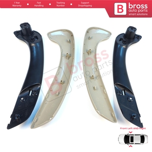 Manija Interior de Puerta Delantera BDP1153-1, Color Beige, Izquierda y Derecha, para Megane MK3 Fluence 809600015R, Piezas de Automóvil Bross, Hecho en Turquía - Product Image 6