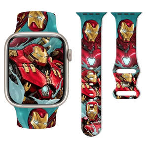 Iron <b>Man</b> <b>Smart</b> <b>Watch</b> Bands Bracelet Compatible with for Apple <b>Watch</b> - Product Image 5
