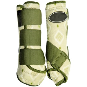 Botas de equitación de salto de entrenamiento con tendón frontal para eventos - Product Image 4