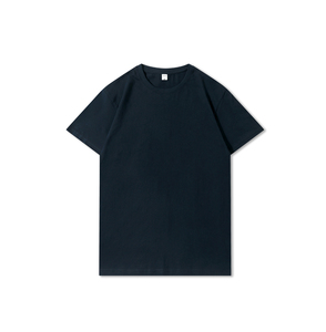 Alta calidad jóvenes 240 gramos venta al por mayor personalizado peso pesado gota hombro camisetas 100% algodón impreso hombres camisetas - Product Image 2