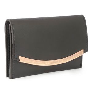 กระเป๋าสตางค์ผู้หญิง (ZZ-12) - สีดำ - Product Image 1