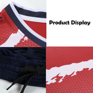 Tenue de football pour jeunes, maillot et short personnalisés, impression personnalisée, séchage rapide, respirant, uniforme d'entraînement de football, OEM ODM, usine en gros - Product Image 2