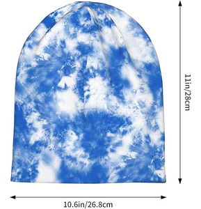 Moda Unisex camuflaje 3D bordado calavera gorro de punto 100% Acrílico - Product Image 3